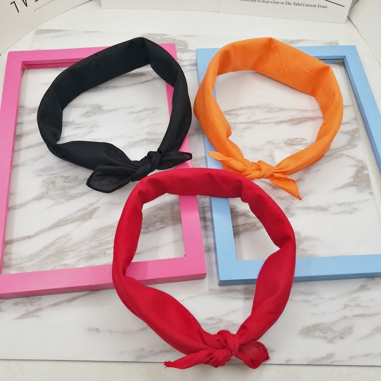 Cotton Nguyên Chất Màu Băng Đô - đánh giá và giá Bandana Cotton