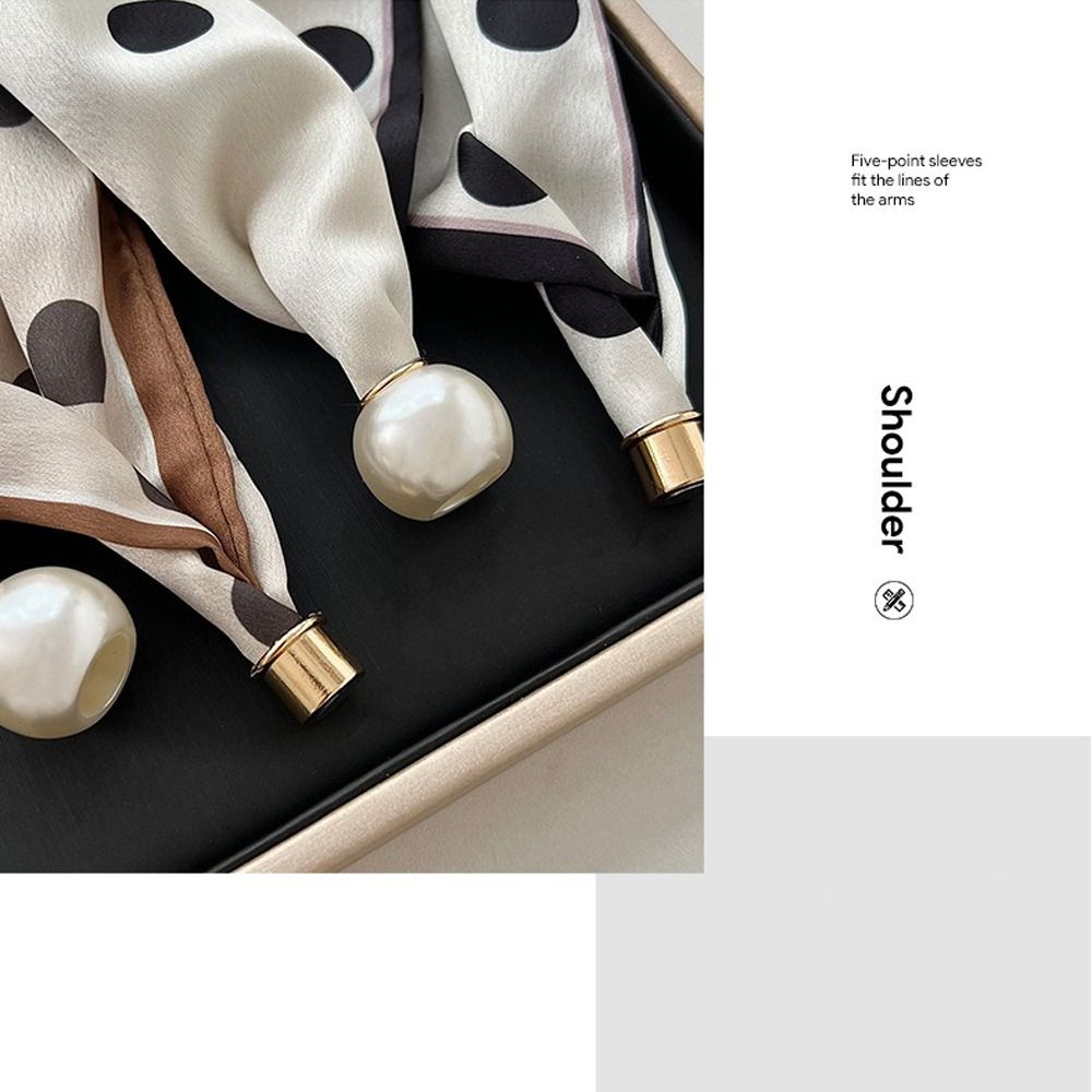 Elegant Magnetic Clasp Pearl S - đánh giá và giá Face Scarf Mask
