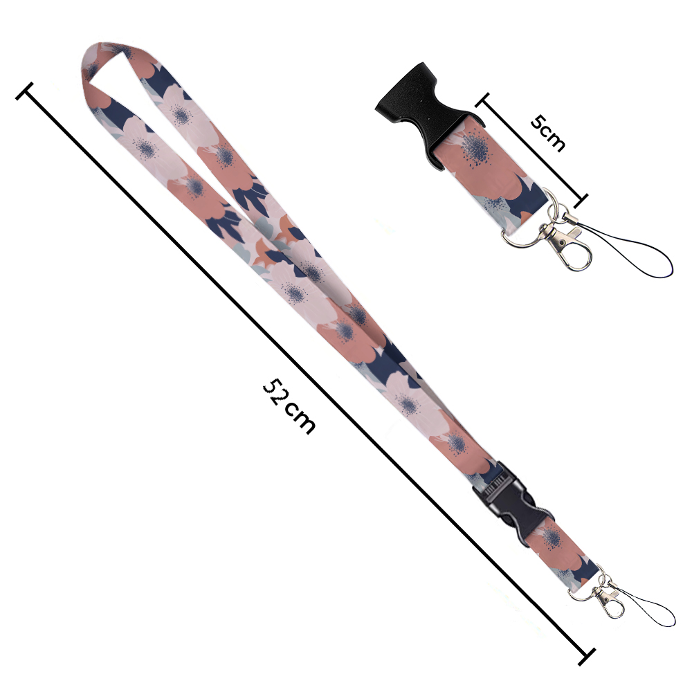 Small animals inside flowers P - đánh giá và giá Lanyard Badge Holder