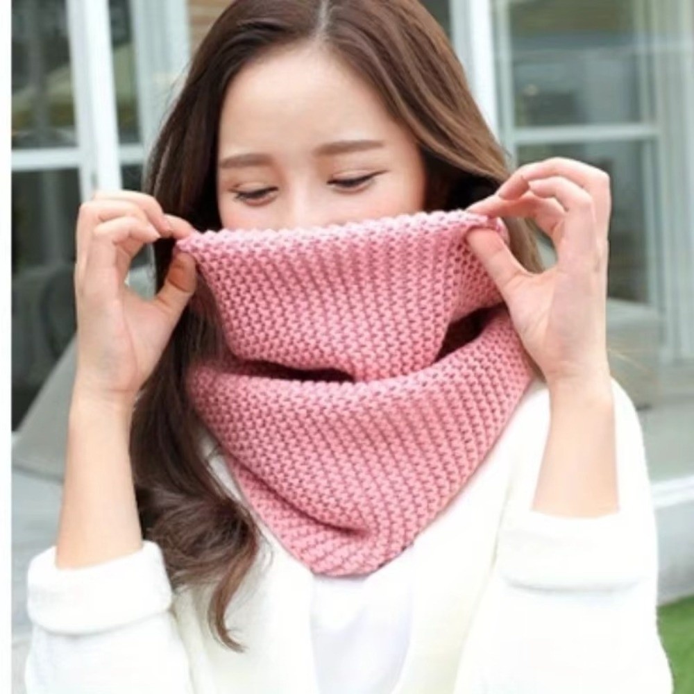 Solid Color Infinity Loop Scar - đánh giá và giá Infinity Scarf Knit